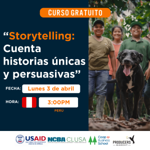 Storytelling: Curso gratuito con Producers Market